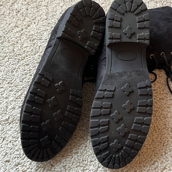 Combat boots with rhinestone detail - Picture 6 of 10